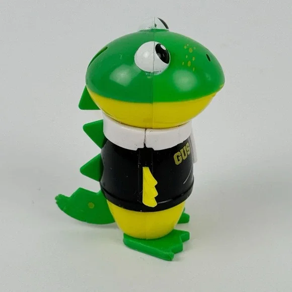 Ryans World Gus the Gummy Gator Figure Green Yellow Black Jacket Scarf Toy - Picture 2 of 5